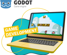 Godot.  Основа создания легендарных игр - КИБЕРшкола программирования для детей, компьютерные курсы для школьников, начинающих и подростков - KIBERone г. Северное Медведково
