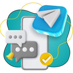 Создание Mini App для Telegram - КИБЕРшкола программирования для детей, компьютерные курсы для школьников, начинающих и подростков - KIBERone г. Северное Медведково