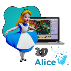 Alice 3d - КИБЕРшкола программирования для детей, компьютерные курсы для школьников, начинающих и подростков - KIBERone г. Северное Медведково