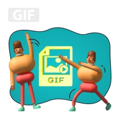 Gif-анимация - КИБЕРшкола программирования для детей, компьютерные курсы для школьников, начинающих и подростков - KIBERone г. Северное Медведково