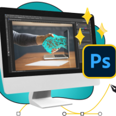 Волшебный Photoshop - КИБЕРшкола программирования для детей, компьютерные курсы для школьников, начинающих и подростков - KIBERone г. Северное Медведково