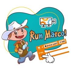 Run Marco - КИБЕРшкола программирования для детей, компьютерные курсы для школьников, начинающих и подростков - KIBERone г. Северное Медведково