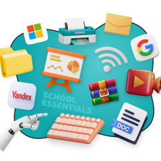 Цифровая база для школьника - КИБЕРшкола программирования для детей, компьютерные курсы для школьников, начинающих и подростков - KIBERone г. Северное Медведково