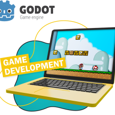 Godot.  Основа создания легендарных игр - КИБЕРшкола программирования для детей, компьютерные курсы для школьников, начинающих и подростков - KIBERone г. Северное Медведково