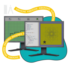 Исполнители чертежник и черепашка - КИБЕРшкола программирования для детей, компьютерные курсы для школьников, начинающих и подростков - KIBERone г. Северное Медведково
