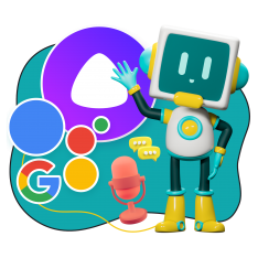 Голосовой помощник Алиса - КИБЕРшкола программирования для детей, компьютерные курсы для школьников, начинающих и подростков - KIBERone г. Северное Медведково