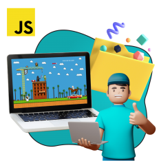 Программирование на JavaScript. Учимся создавать игры! - КИБЕРшкола программирования для детей, компьютерные курсы для школьников, начинающих и подростков - KIBERone г. Северное Медведково